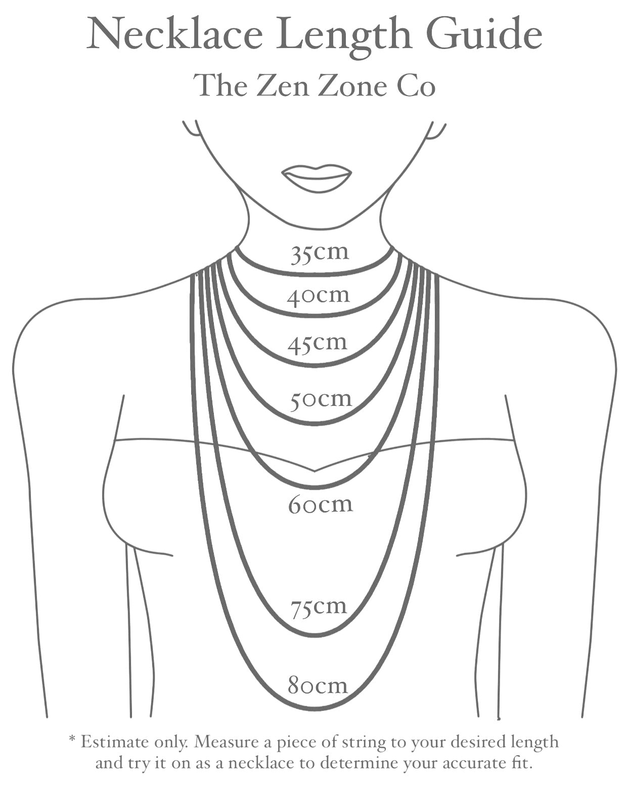 Inner Strength Pendant Necklace | Gold | Various Lengths