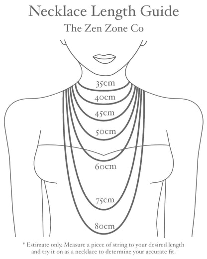 Inner Strength Pendant Necklace | Gold | Various Lengths