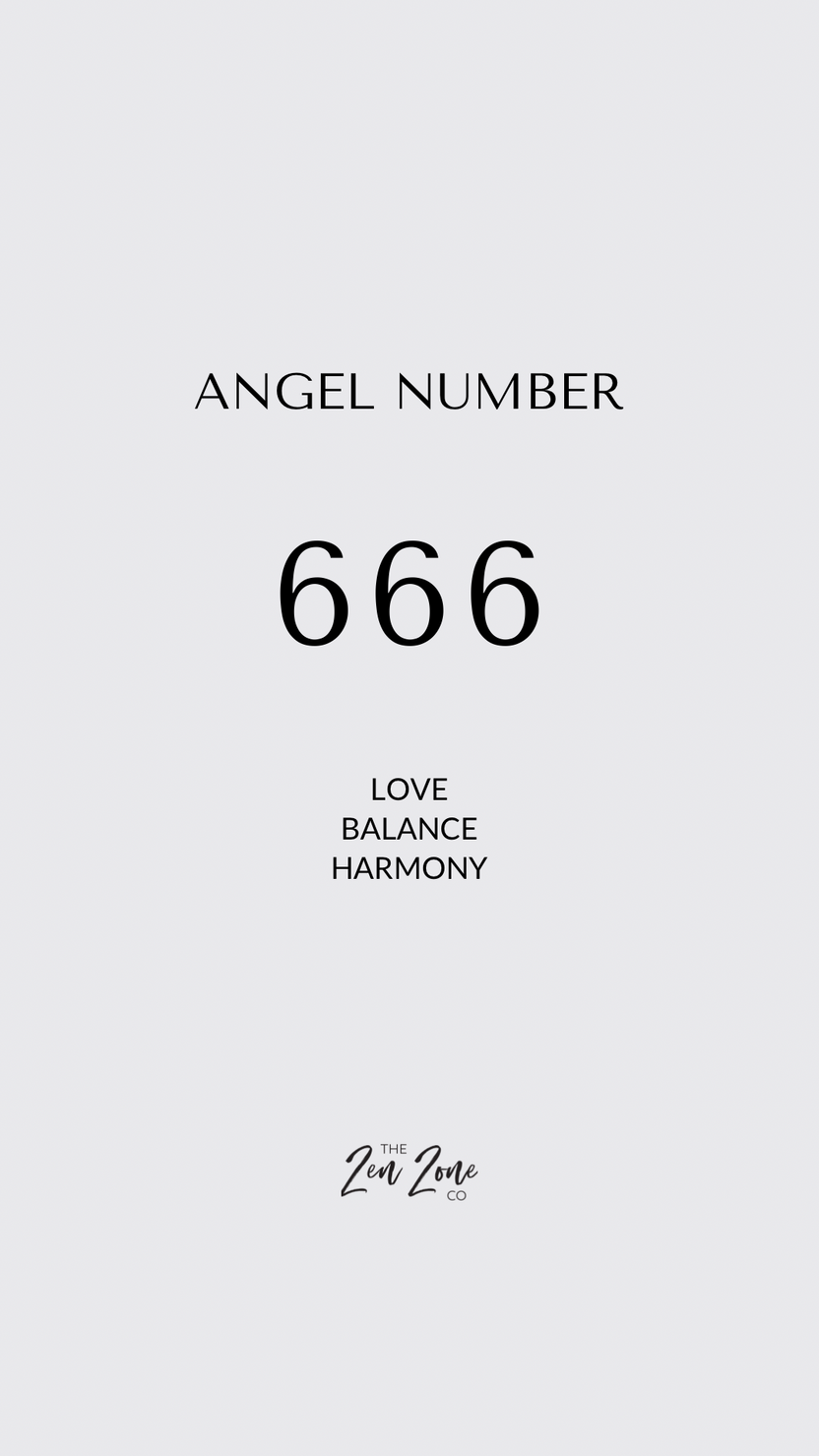 Angel Number 666 Meaning – The Zen Zone Co