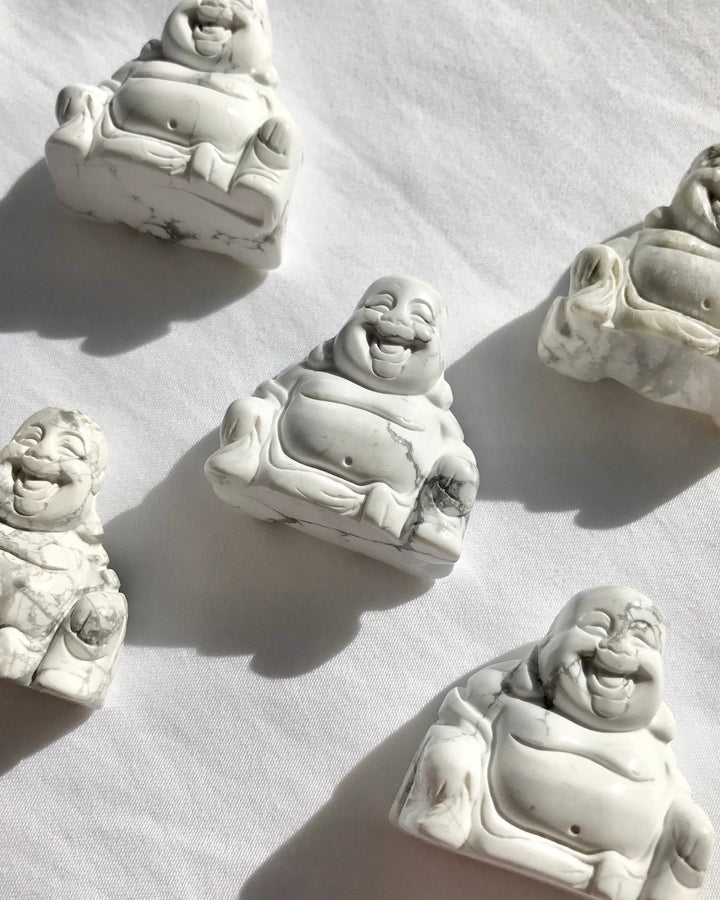 WHITE HOWLITE | Buddha