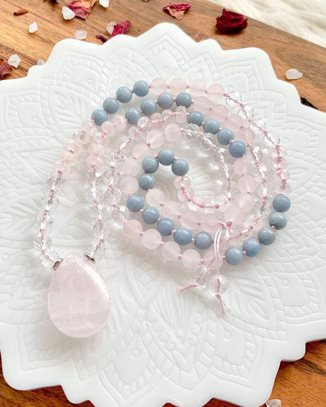 I AM BLOSSOMING Mala Necklace