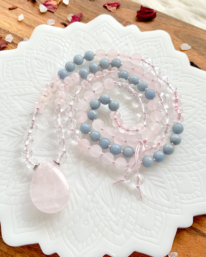 I AM BLOSSOMING MALA NECKLACE