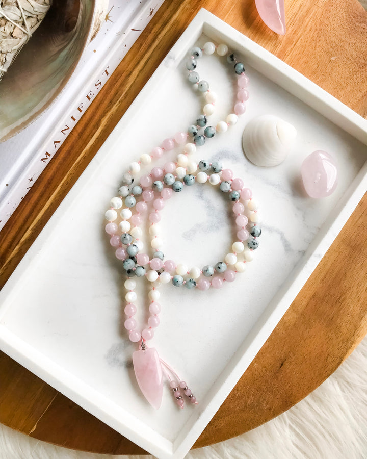 MOONLIT SERENITY Mala Necklace