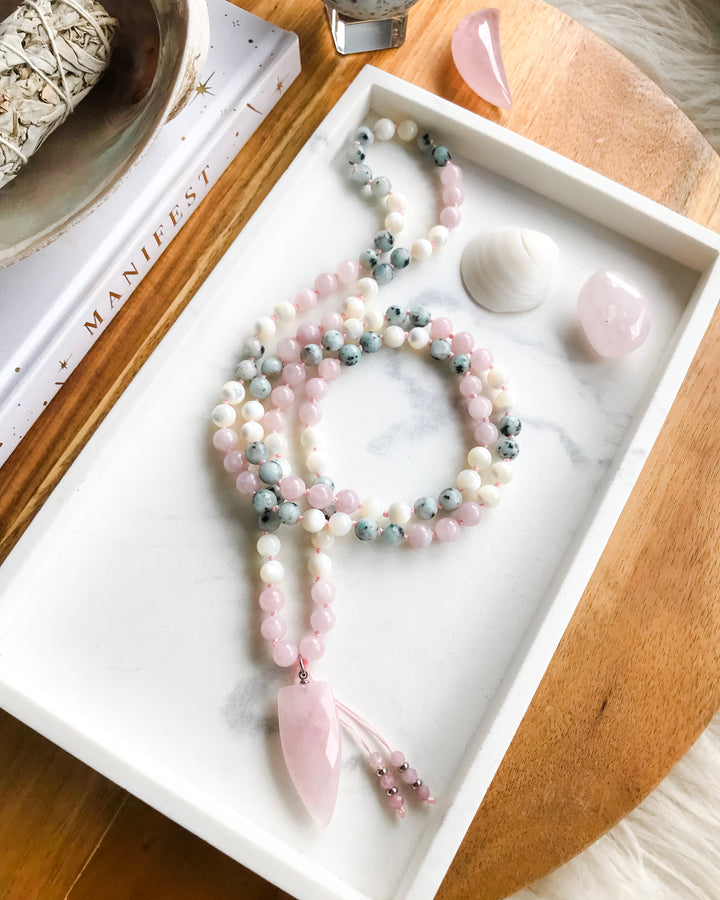 MOONLIT SERENITY Mala Necklace