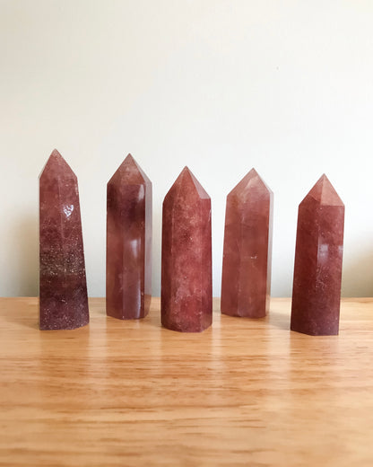 STRAWBERRY QUARTZ | Point