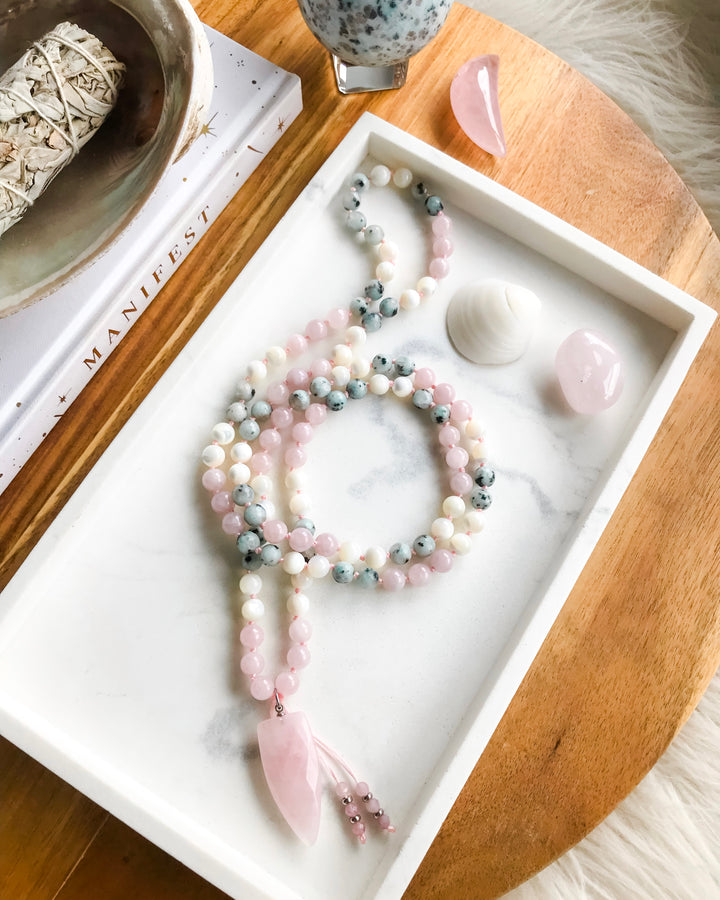 MOONLIT SERENITY Mala Necklace