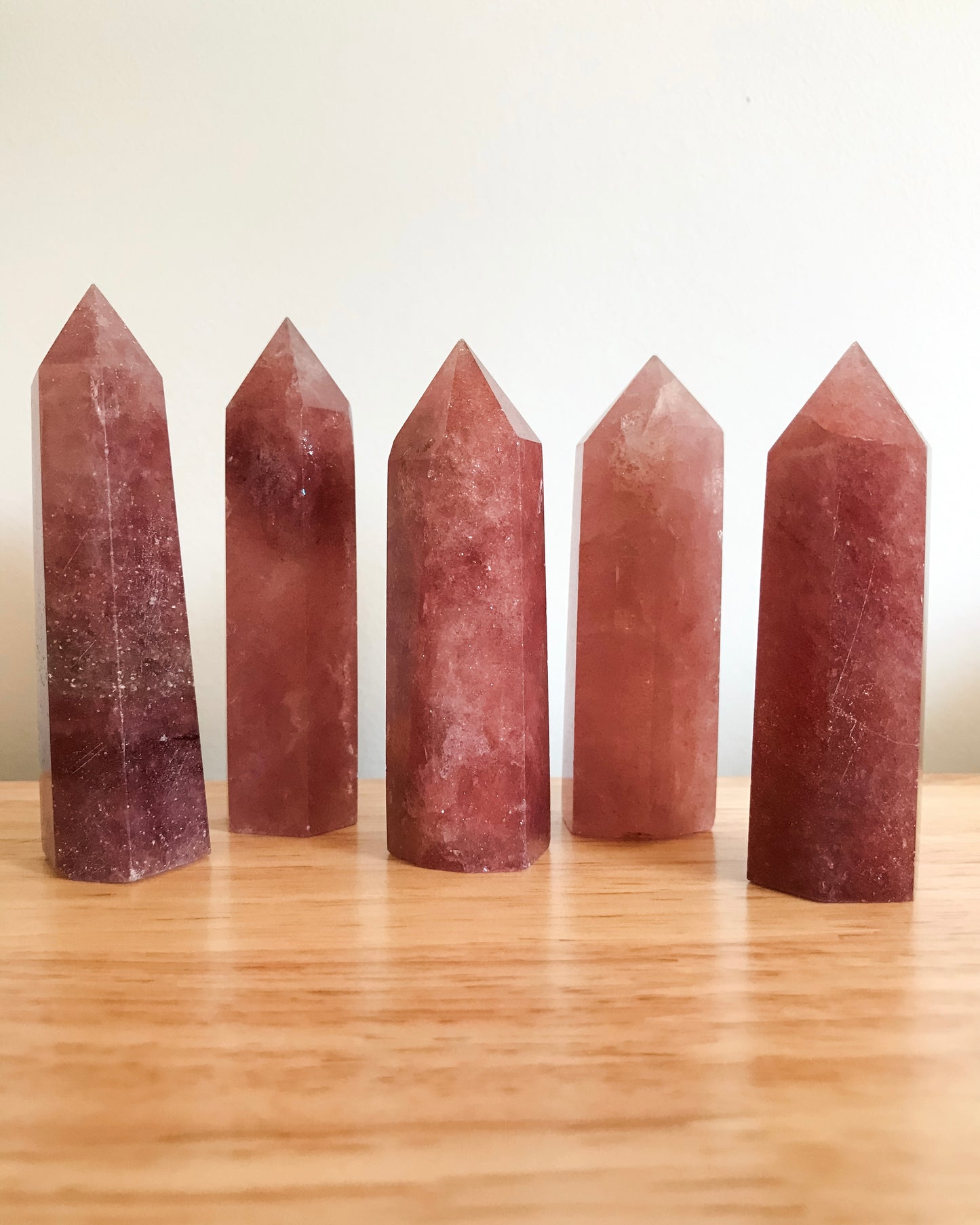 STRAWBERRY QUARTZ | Point