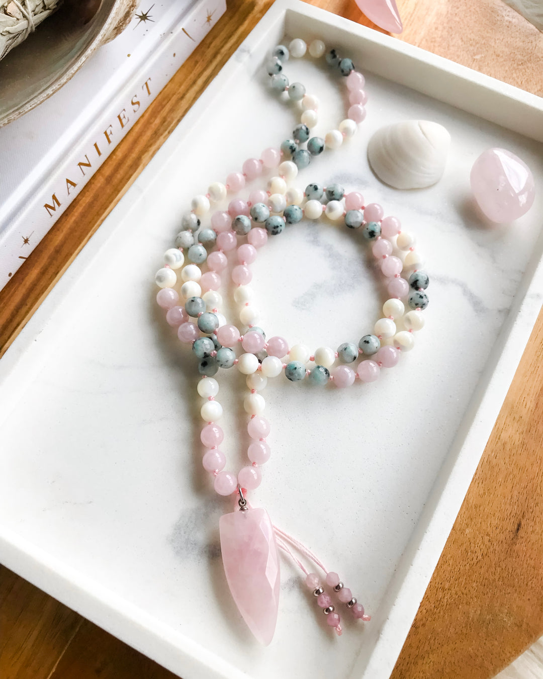MOONLIT SERENITY Mala Necklace