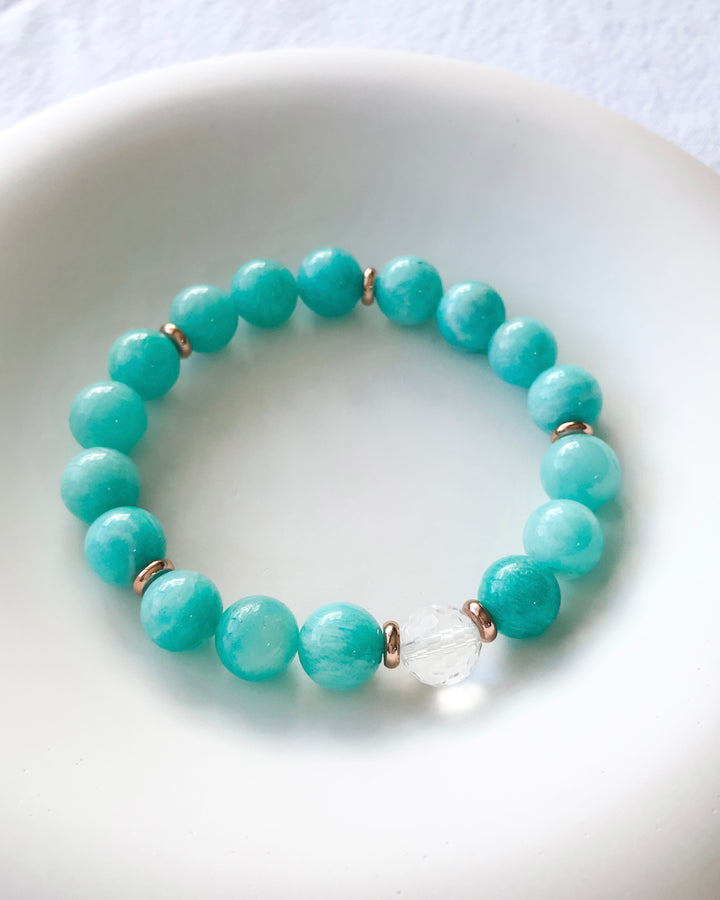 CALMING | AMAZONITE INTENTION BRACELET