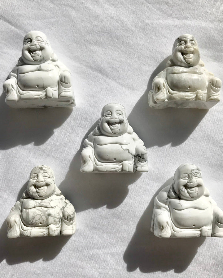 WHITE HOWLITE | Buddha