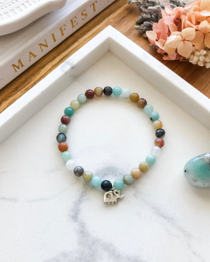 SAFARI | Amazonite Mala Bracelets