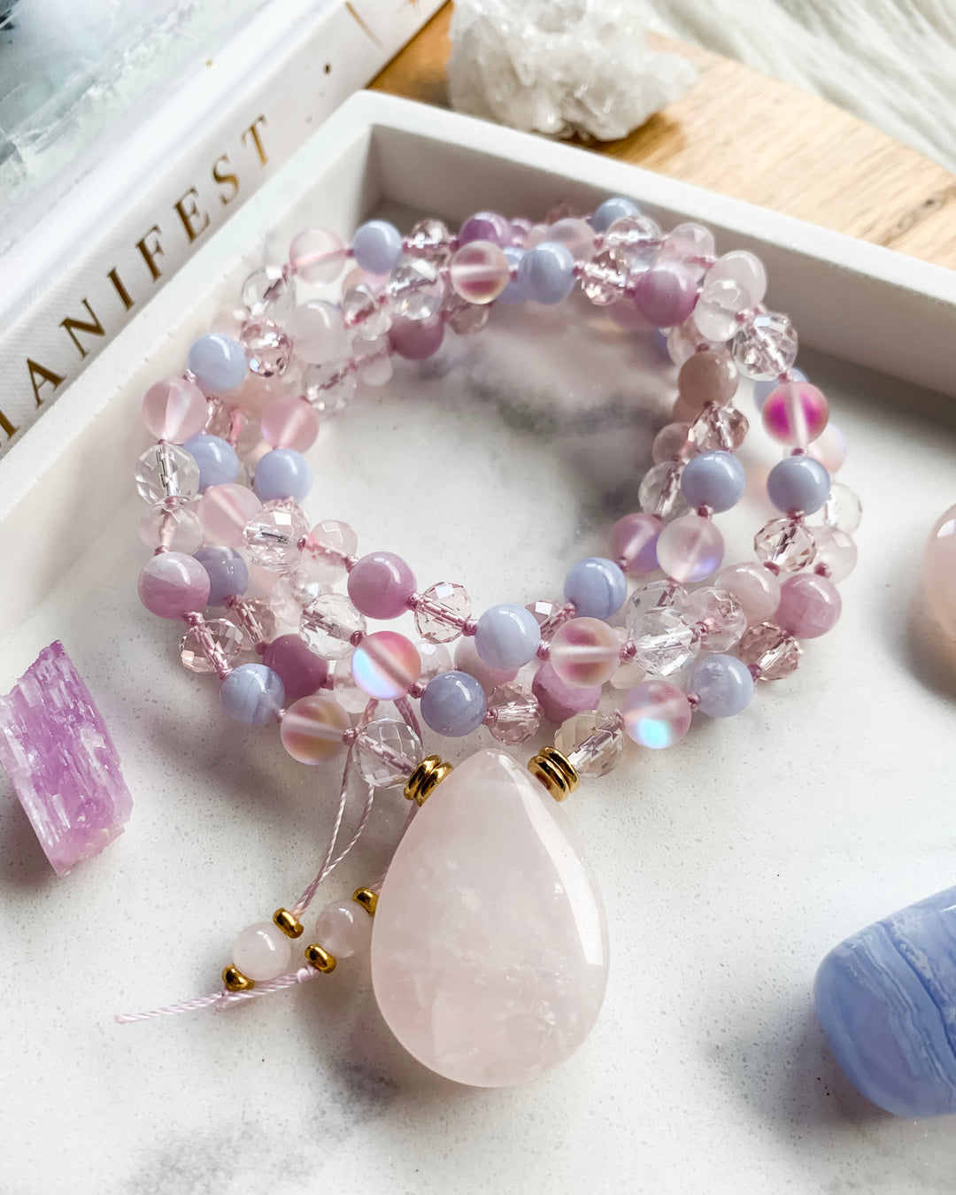 COTTON CANDY SKIES MALA NECKLACE