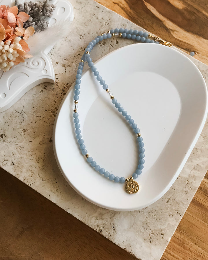 SUPPORT | Angelite Dainty Necklace