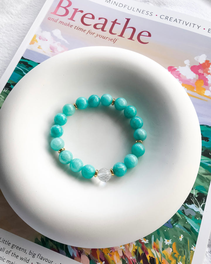 CALMING | AMAZONITE INTENTION BRACELET