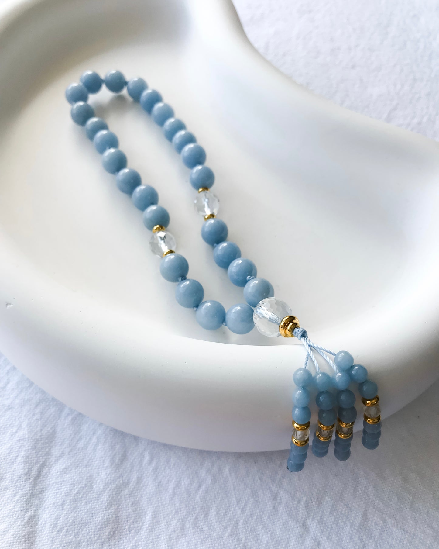 SUPPORT | Angelite Worry Beads