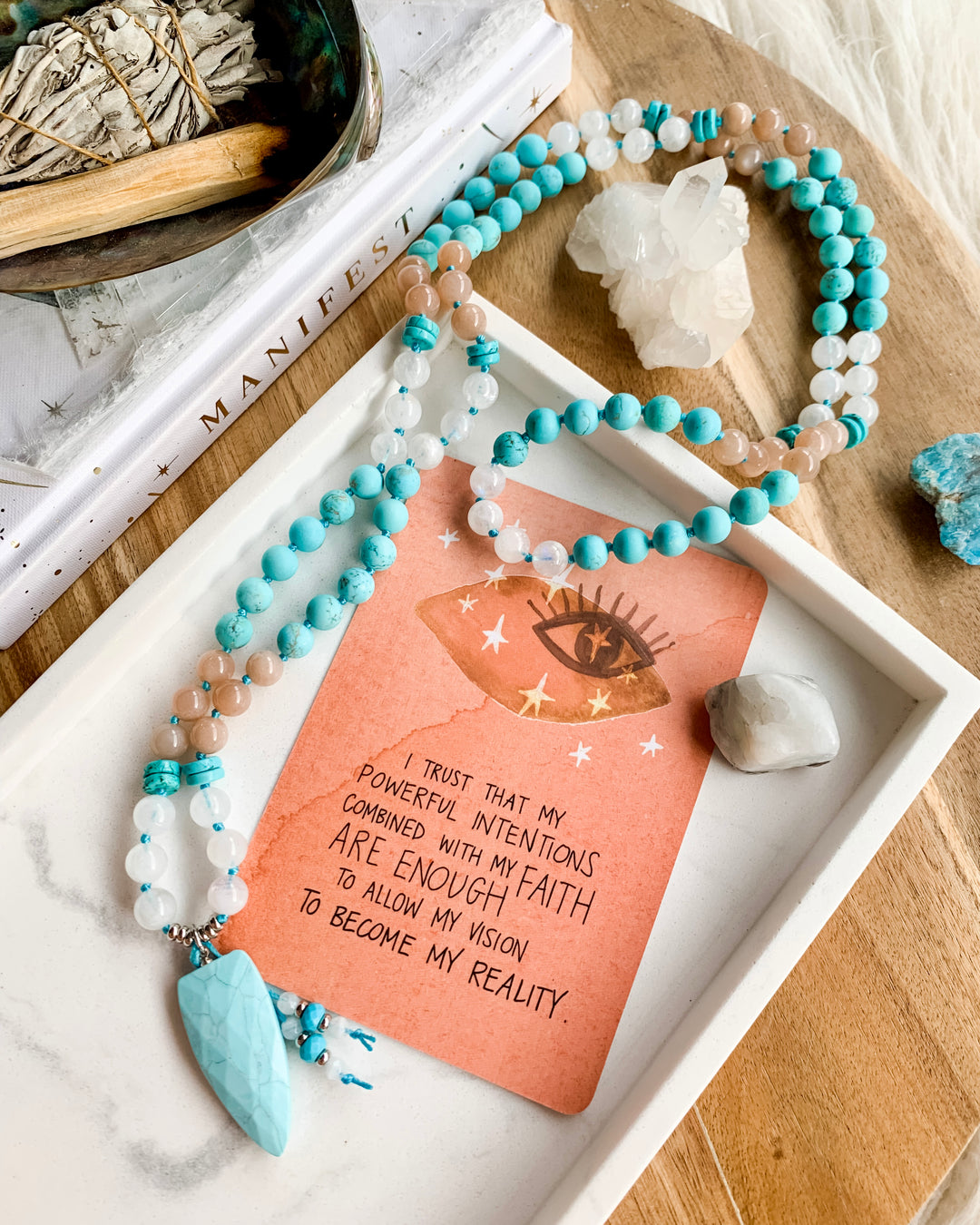 SAINT TROPEZ Mala Necklace