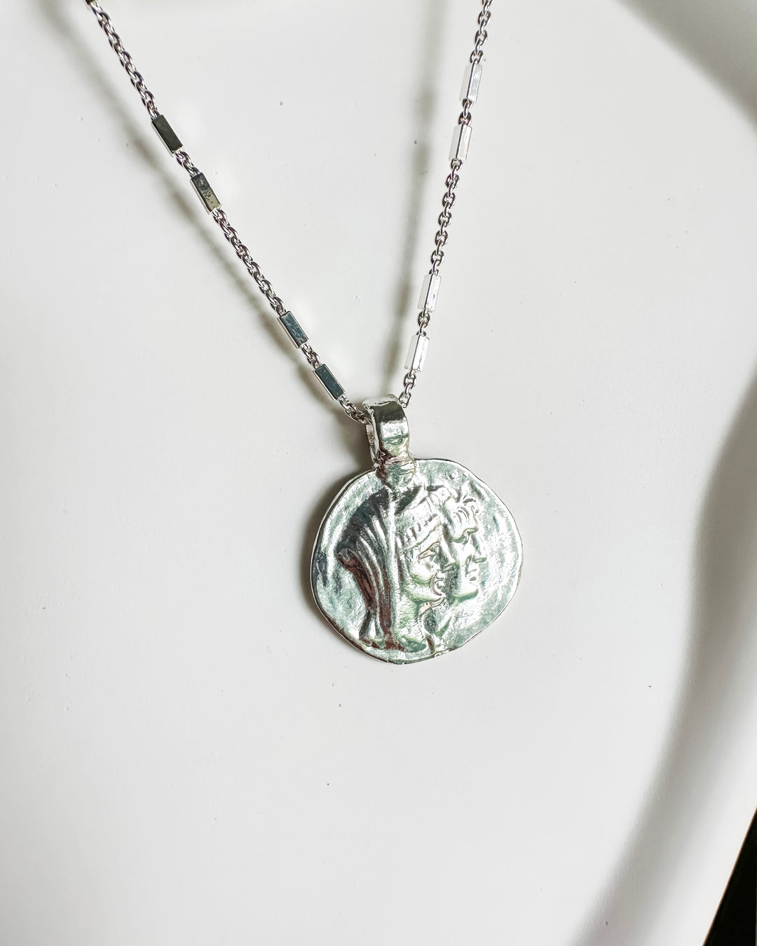 INNER STRENGTH Pendant Necklace | Silver