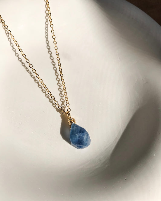 Kyanite Necklace | Gold | 50cm