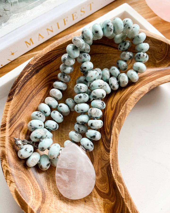 HEART HEALING MINI MALA NECKLACE