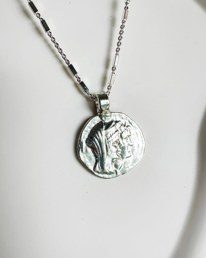 INNER STRENGTH Pendant Necklace | Silver