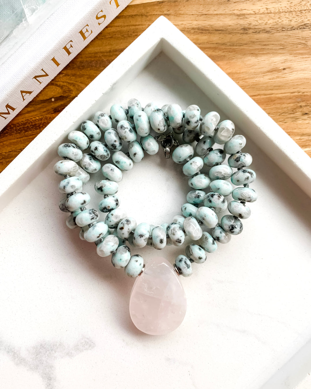 HEART HEALING MINI MALA NECKLACE