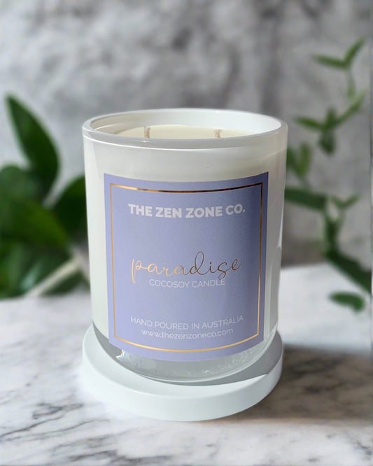 PARADISE ~ Ocean Mist Twin Wick Candle