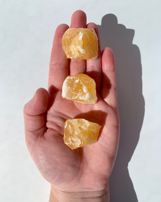 ORANGE CALCITE | Raw