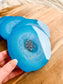 POSEIDON | Blue Teal Resin Coaster Set