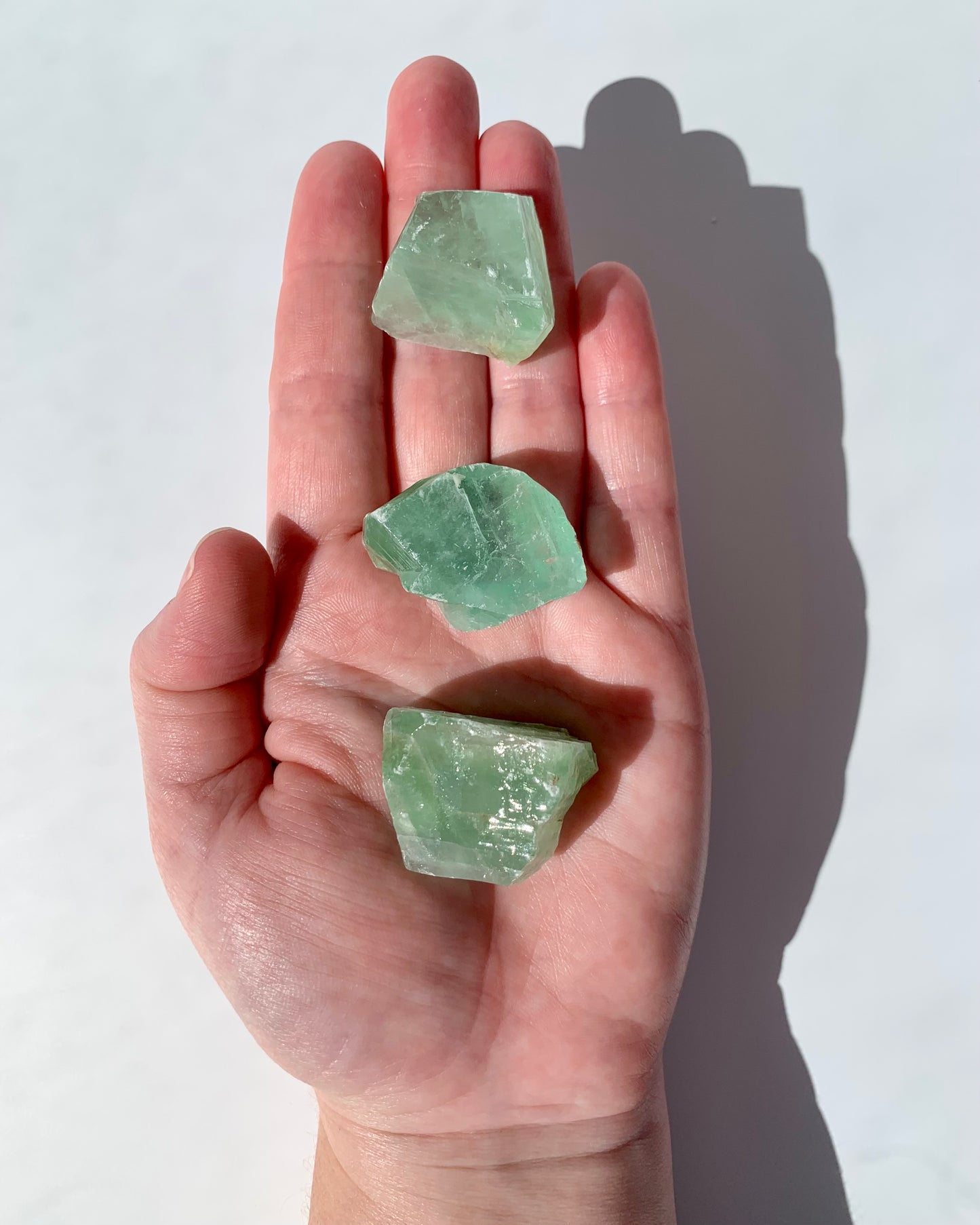 Raw Green Calcite | Intuitively Chosen
