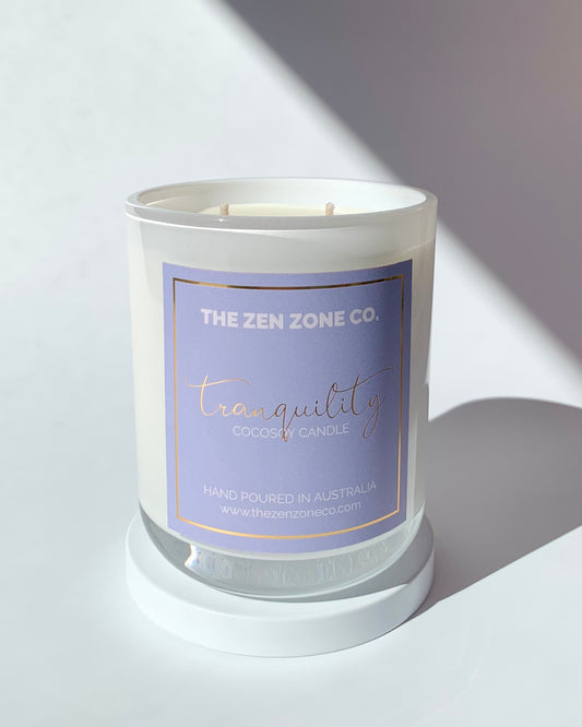 watermelon soy candle by The Zen Zone Co