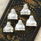 White Howlite Buddha | Intuitively Chosen