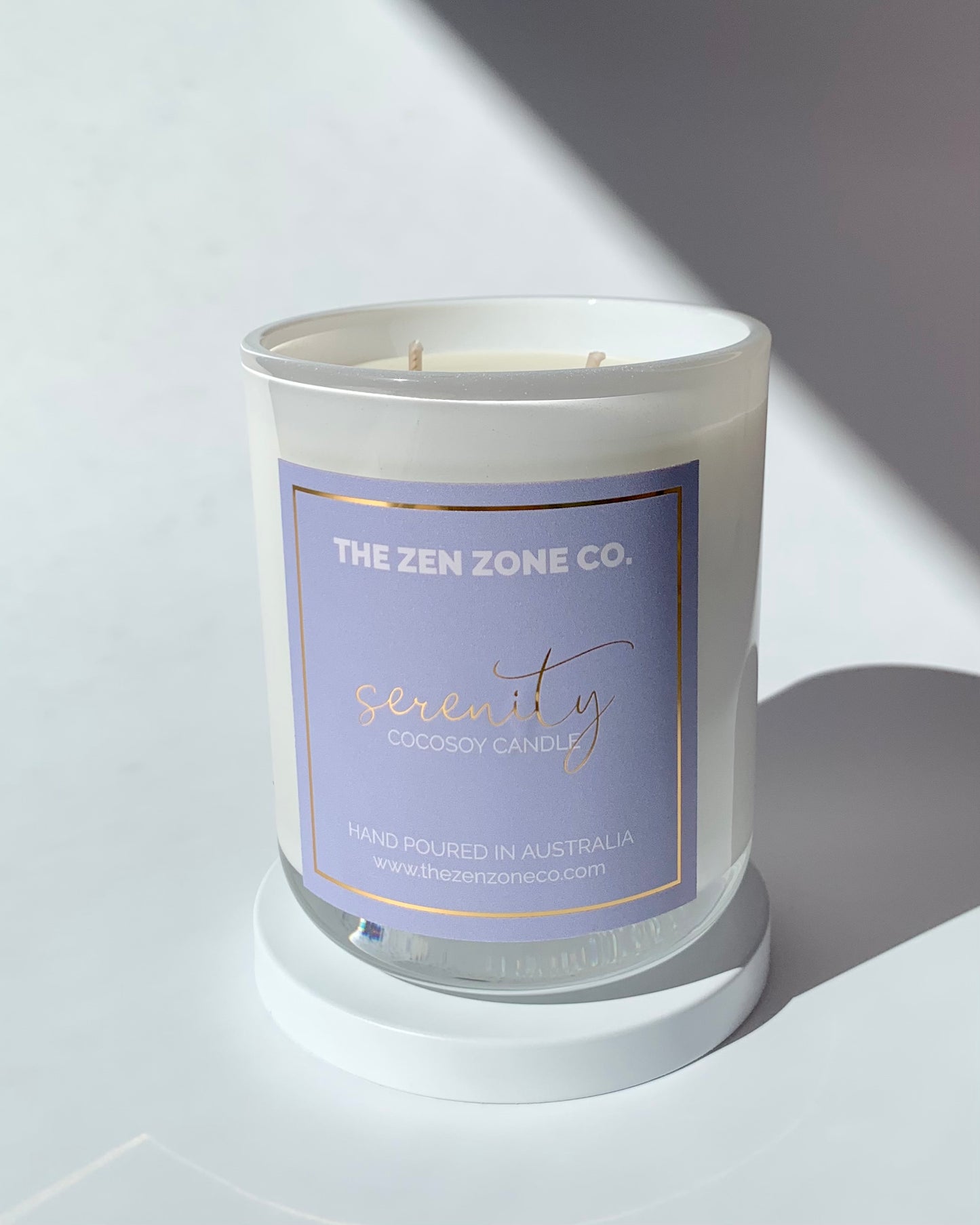 coconut and lime candle by The Zen Zone Co